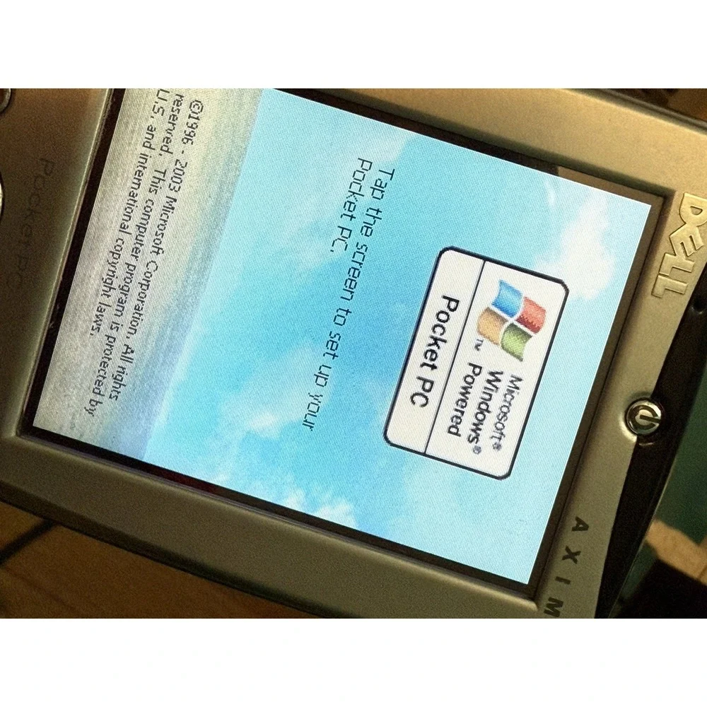 DELL Axim PDA Pocket PC HC01U , Works Good , W/stylus Pen‎ , No Power Cable